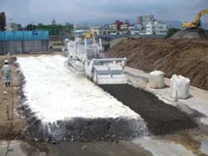 路床・路盤安定処理工法