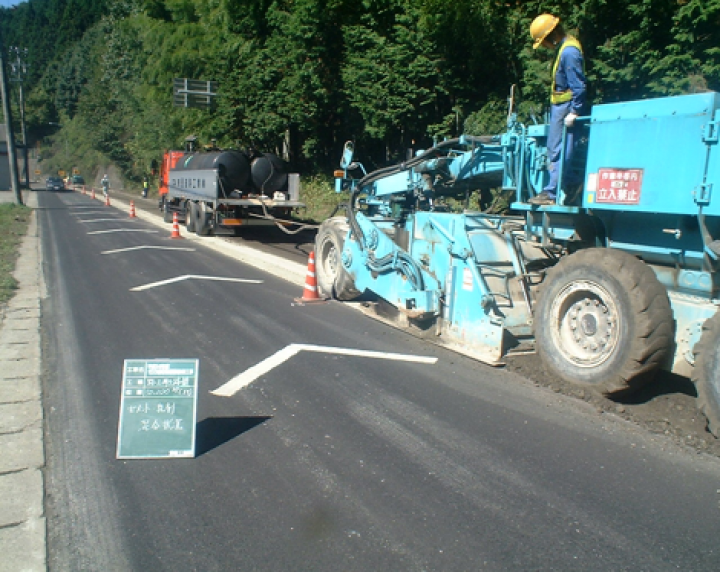 路上路盤再生工法